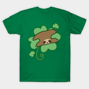 Lucky Clover Sloth T-Shirt